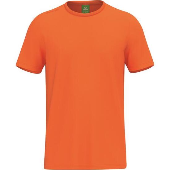 565 T-shirt équipe junior orange en coton