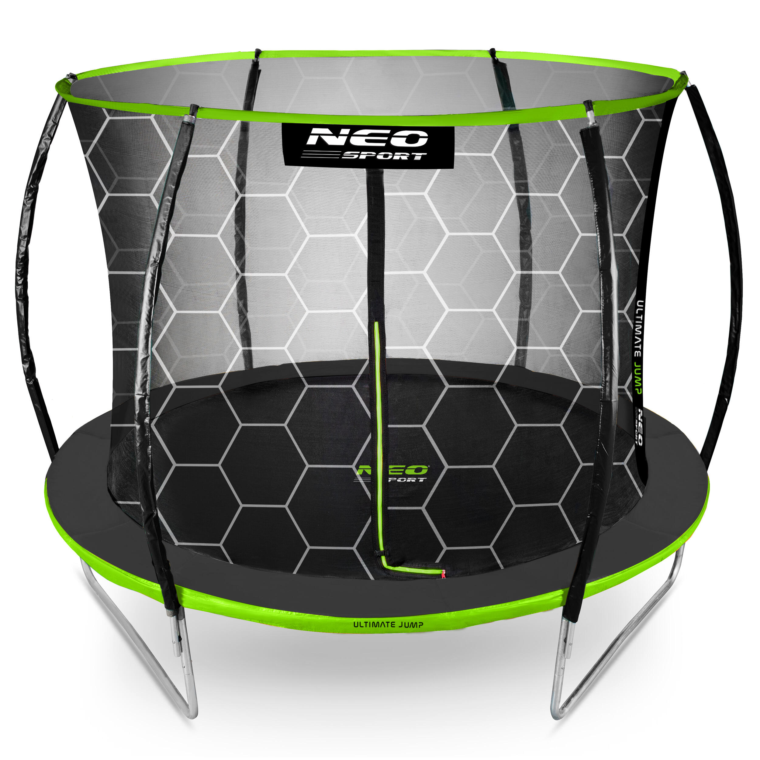 Trampolina ogrodowa Neo-Sport NS-10C221 Circle 312cm/10ft z siatką wewnętrzną 2/7
