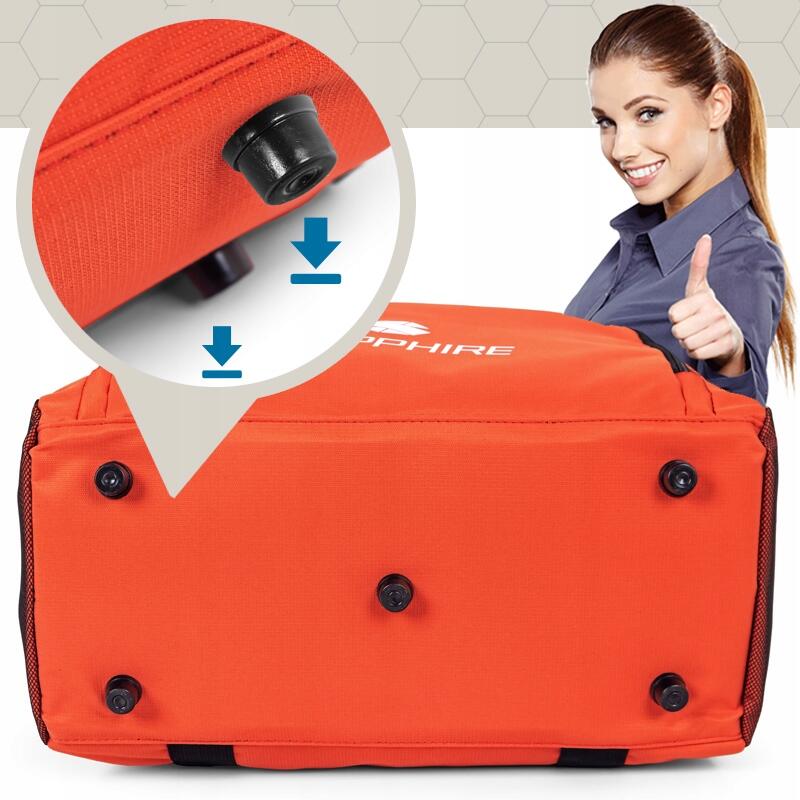 Torba sportowa podróżna turystyczna z paskiem Sapphire ST-170 24l 40x30x20cm 6/7