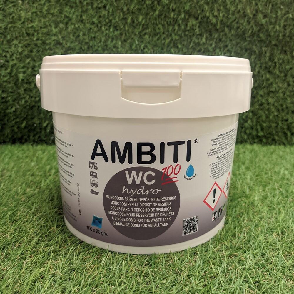 Limpiador de WC químico monodosis Ambiti Hydro - 100 ud 3/5