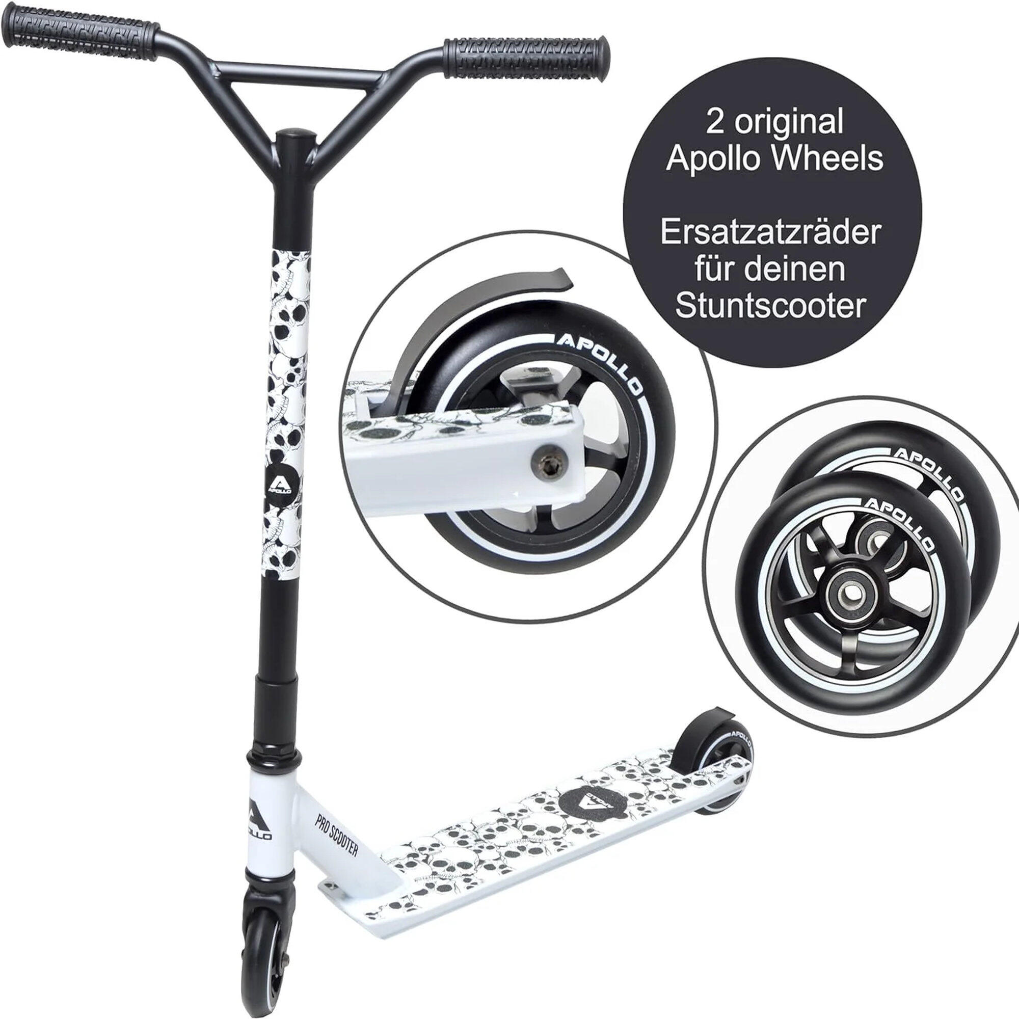 Stunt Scooter Ersatzräder Pro Wheels - ABEC9 Kugellager 6/6