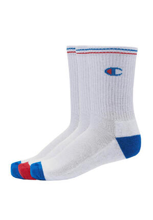 3 Paar Champion Crew Socken Gr. 35 - 46 Unisex Tennissocken C20013