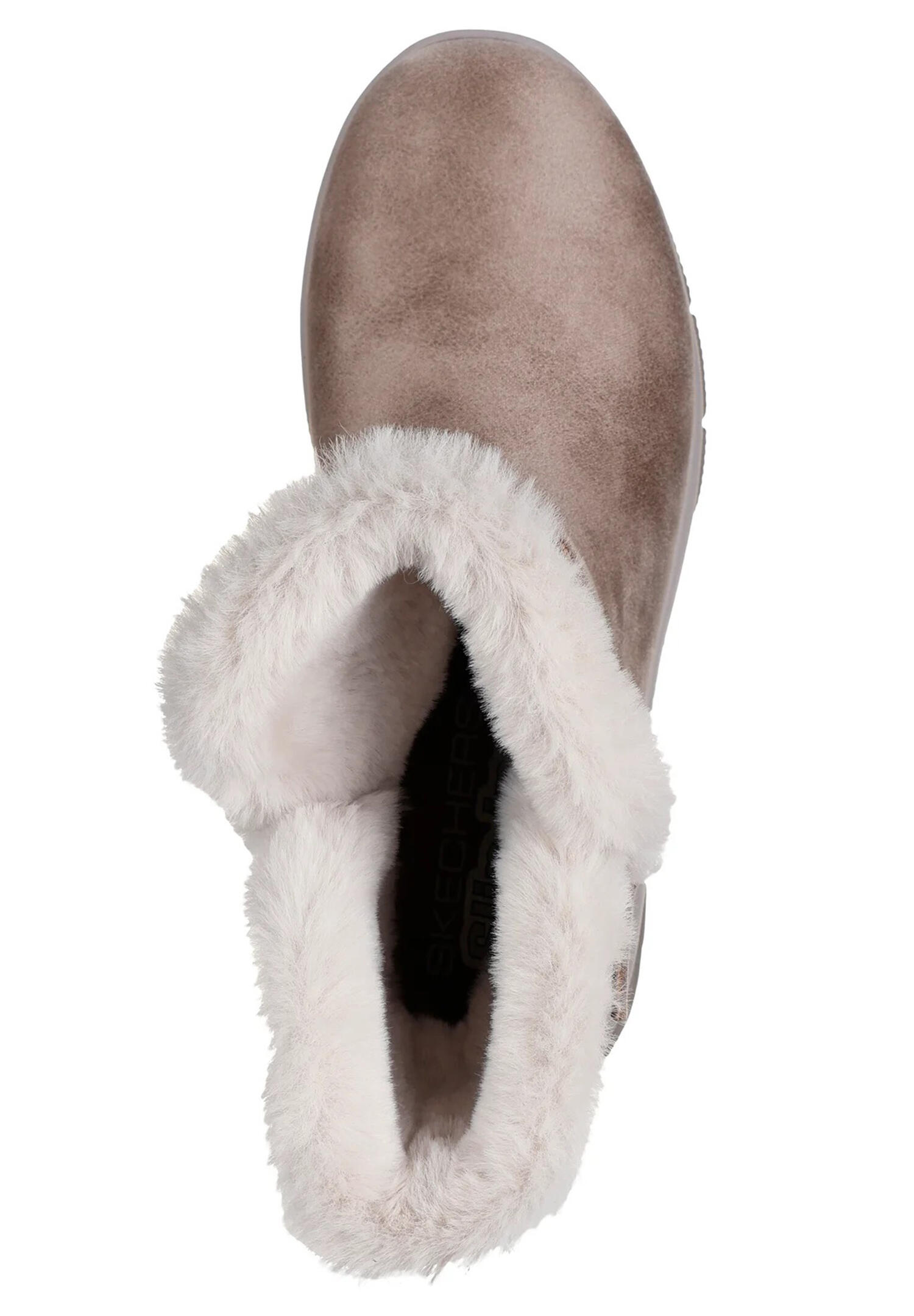 Botas Planas Mujer Skechers Slip-ins Relaxed Fit Marrón 3/4