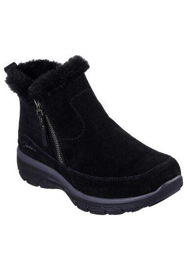 Bottes Skechers Easy Going - Cool Zip, Noir, Femmes