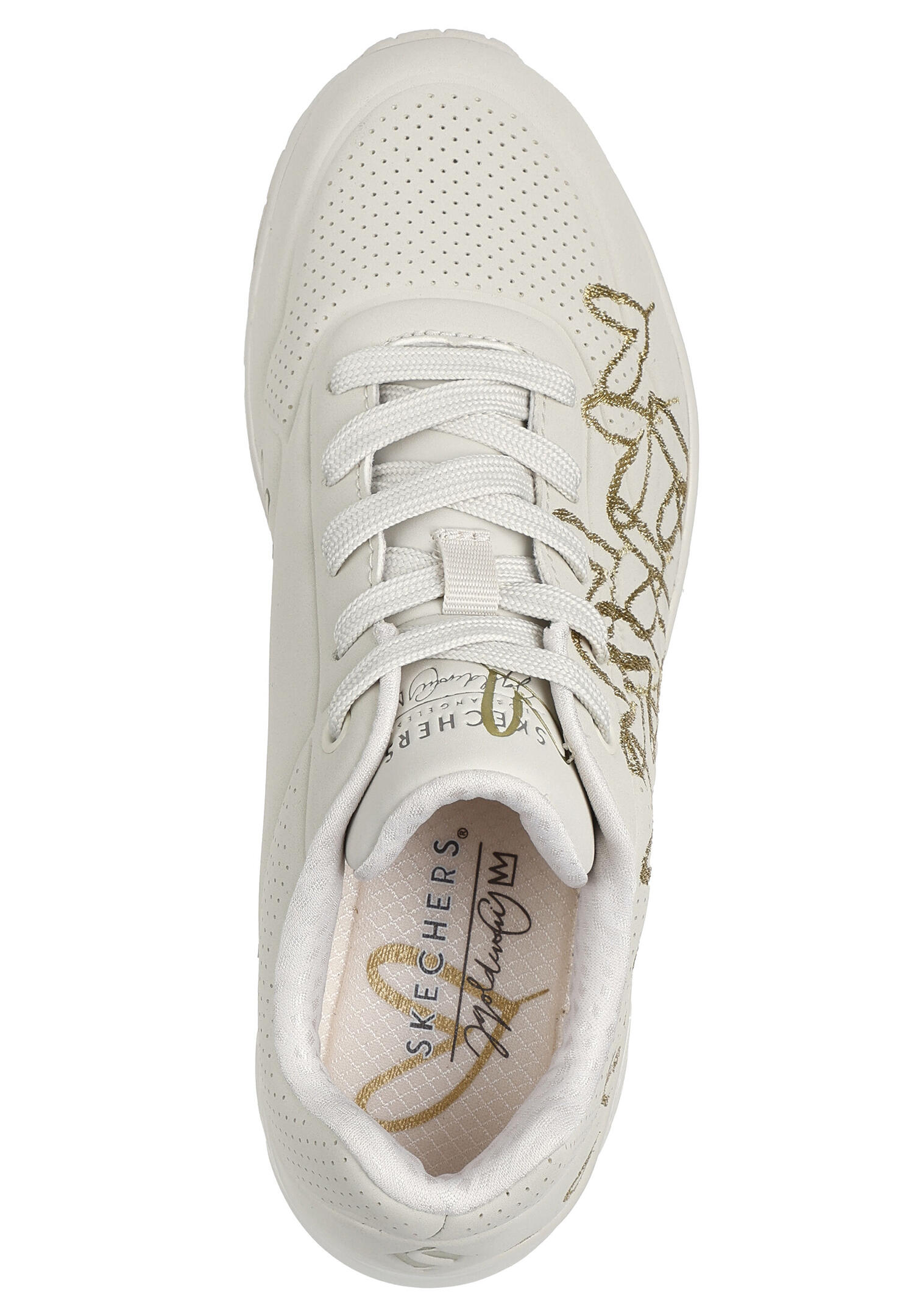 Damestrainers Skechers JGoldcrown Uno-Golden Heart 3/6