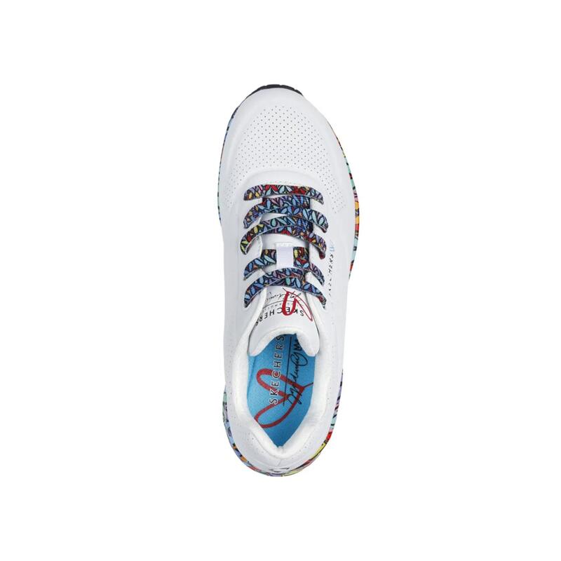 Chaussures Femme Skechers 177918 Blanc Blanc Skechers