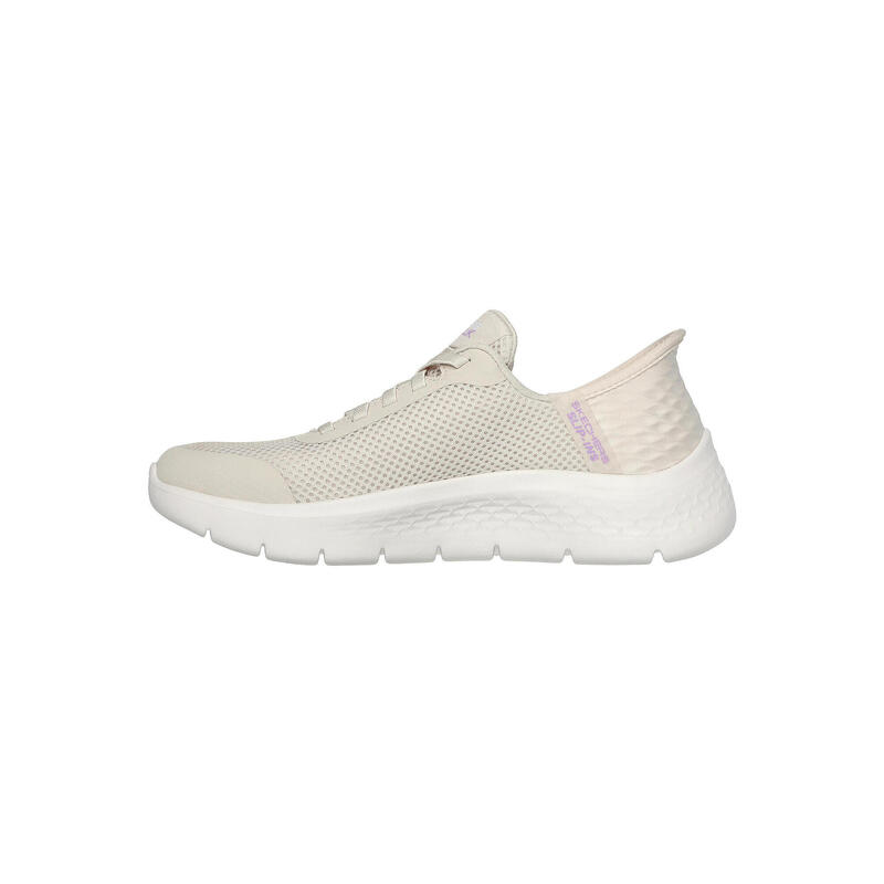 Pantofi Sport Skechers Model Go Walk Flex Grand Entry Culoare Bej