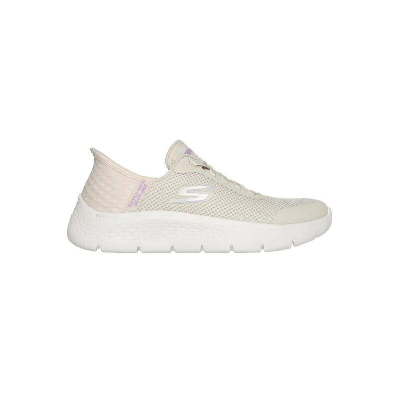 Pantofi Sport Skechers Model Go Walk Flex Grand Entry Culoare Bej