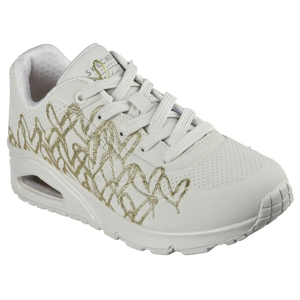 Women's Trainers Skechers JGoldcrown Uno-Golden Heart