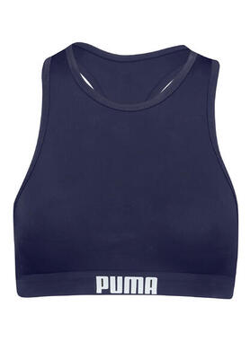 Puma zwemtop dames racerback navy