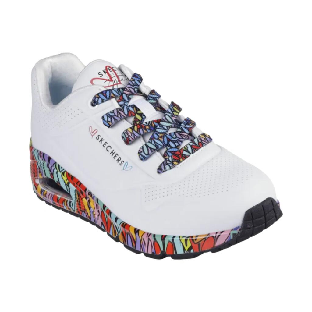 Chaussures Femme Skechers 177918 Blanc Blanc Skechers