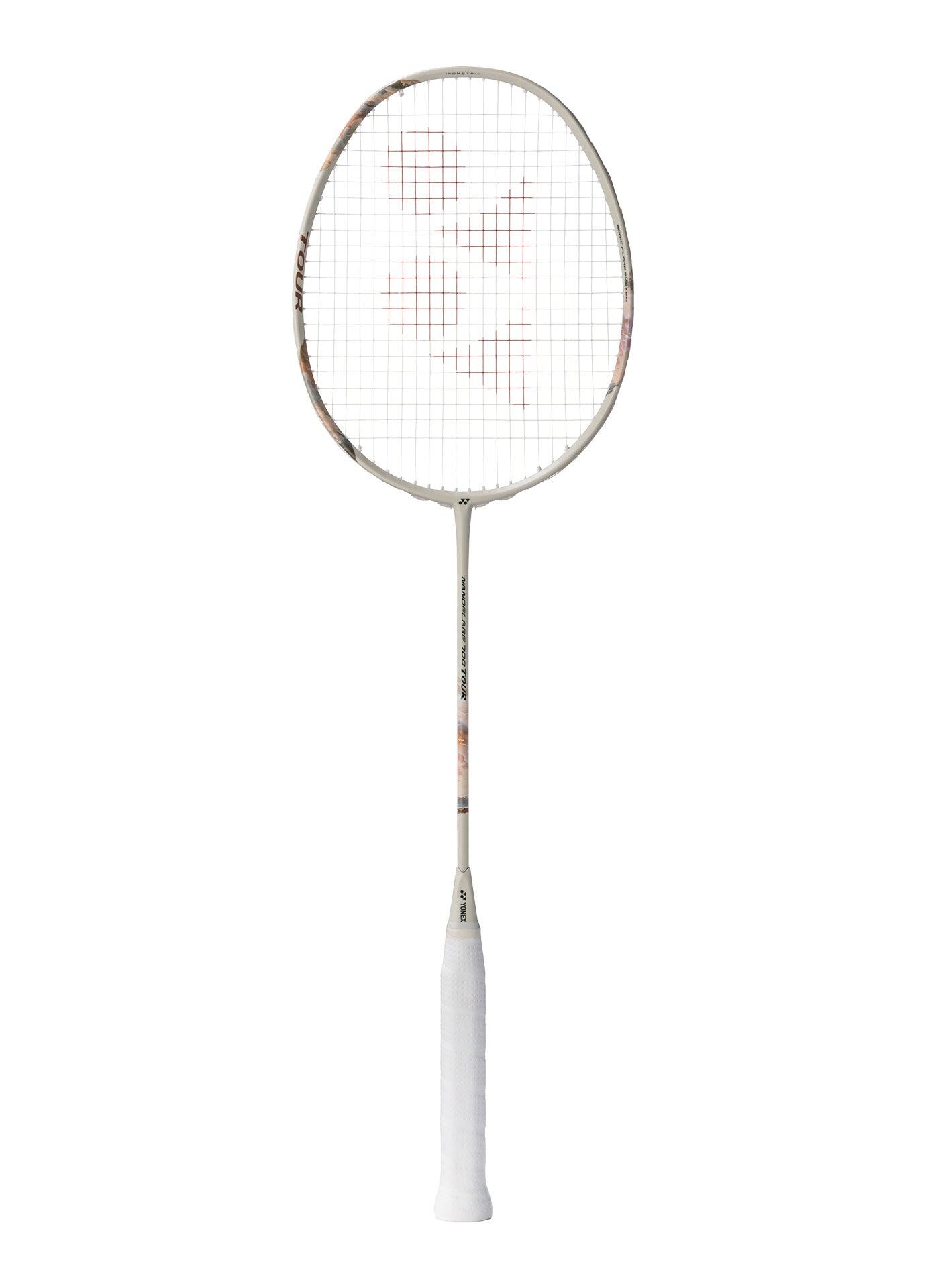 ラケット NANOFLARE 700 TOUR BADMINTON UNSTRUNG RACQUET NANOFLARE 700 TOUR 2NF700-TEX LIGHT BEIGE