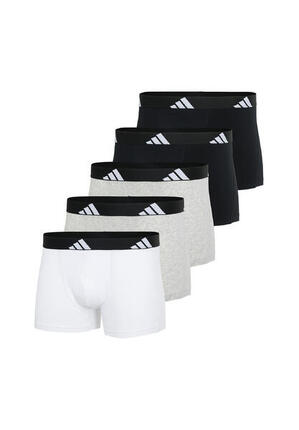 Adidas Basic Boxer Trunk Men Herren Unterhose Shorts Unterwäsche 5er Pack