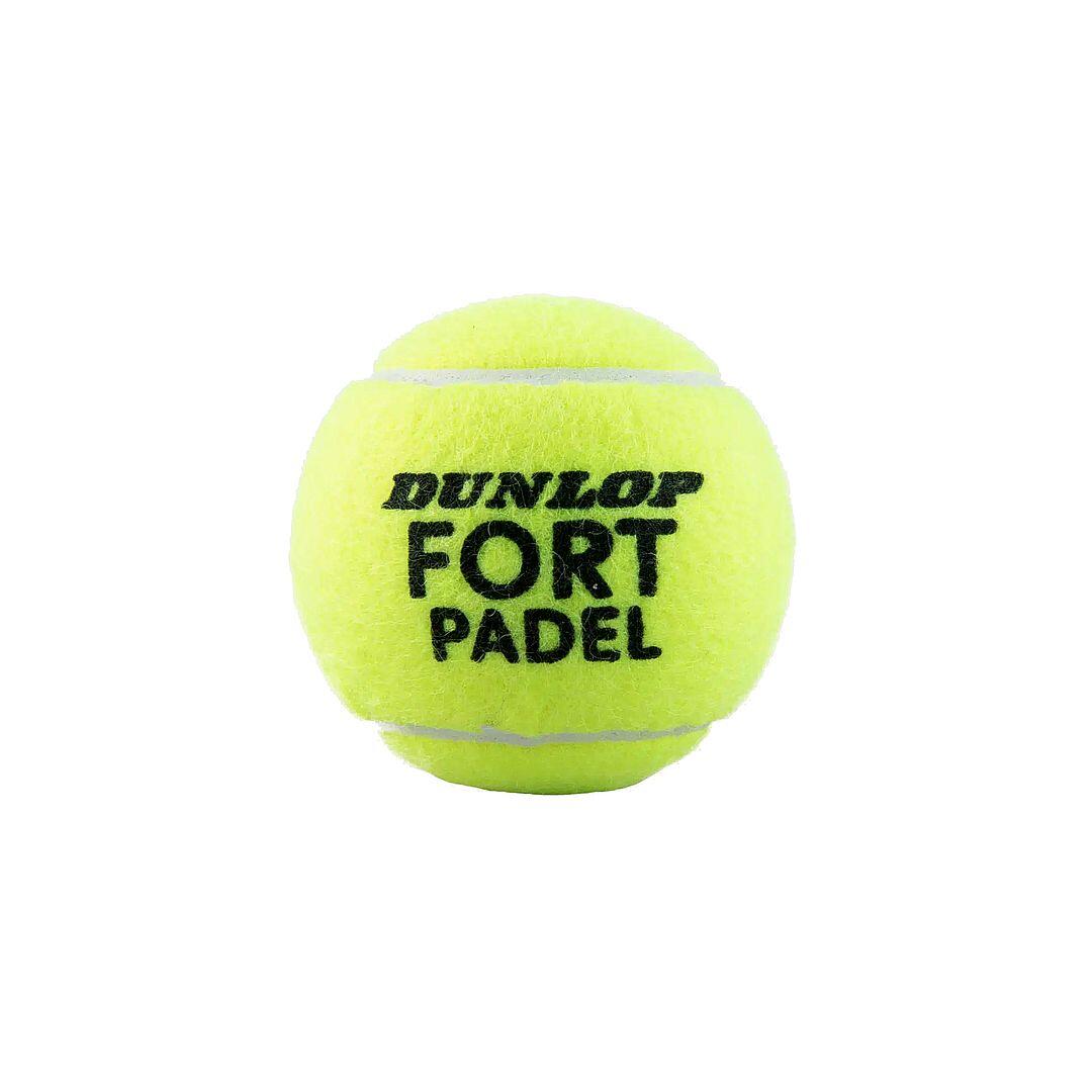 Bola Padel Dunlop Fort Padel (Tubo 3un) 3/3