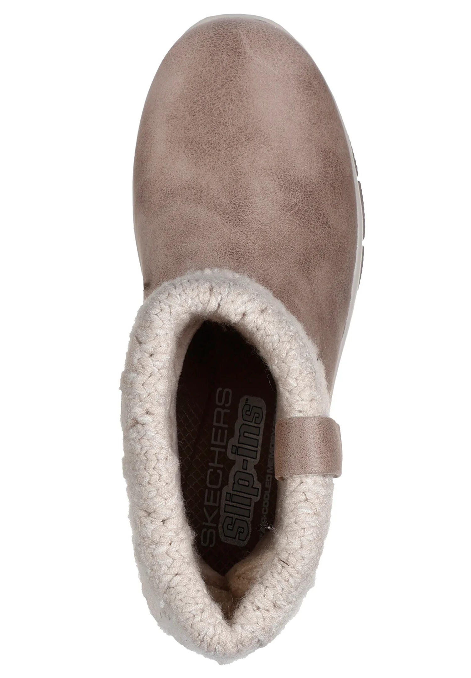 Bottines Plates Femme Skechers Slip-ins Relaxed Fit Marron 3/5