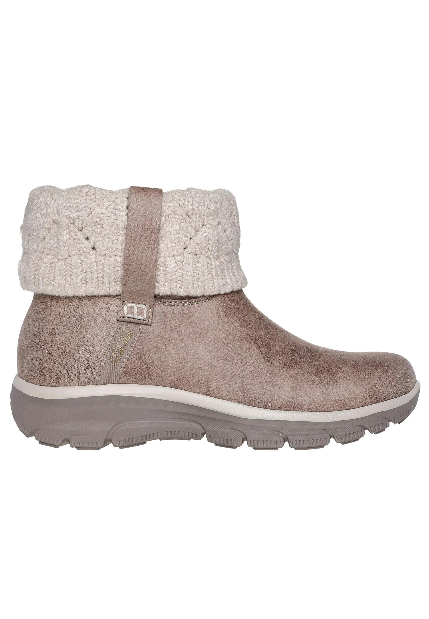 Bottines Plates Femme Skechers Slip-ins Relaxed Fit Marron 2/5