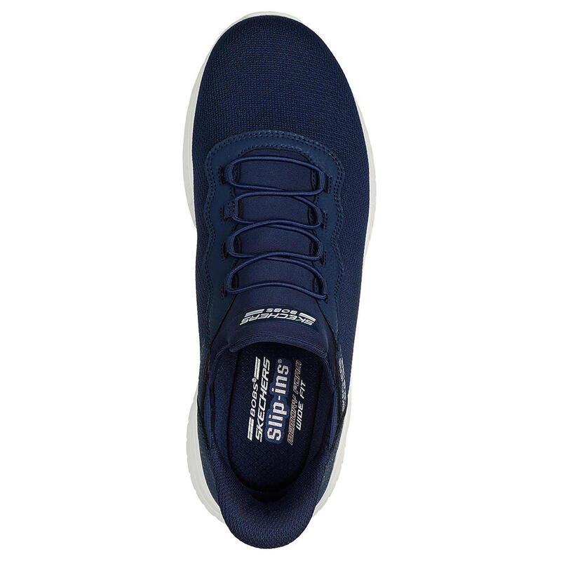 Pantofi sport barbati Skechers Bobs Squad Chaos, Albastru