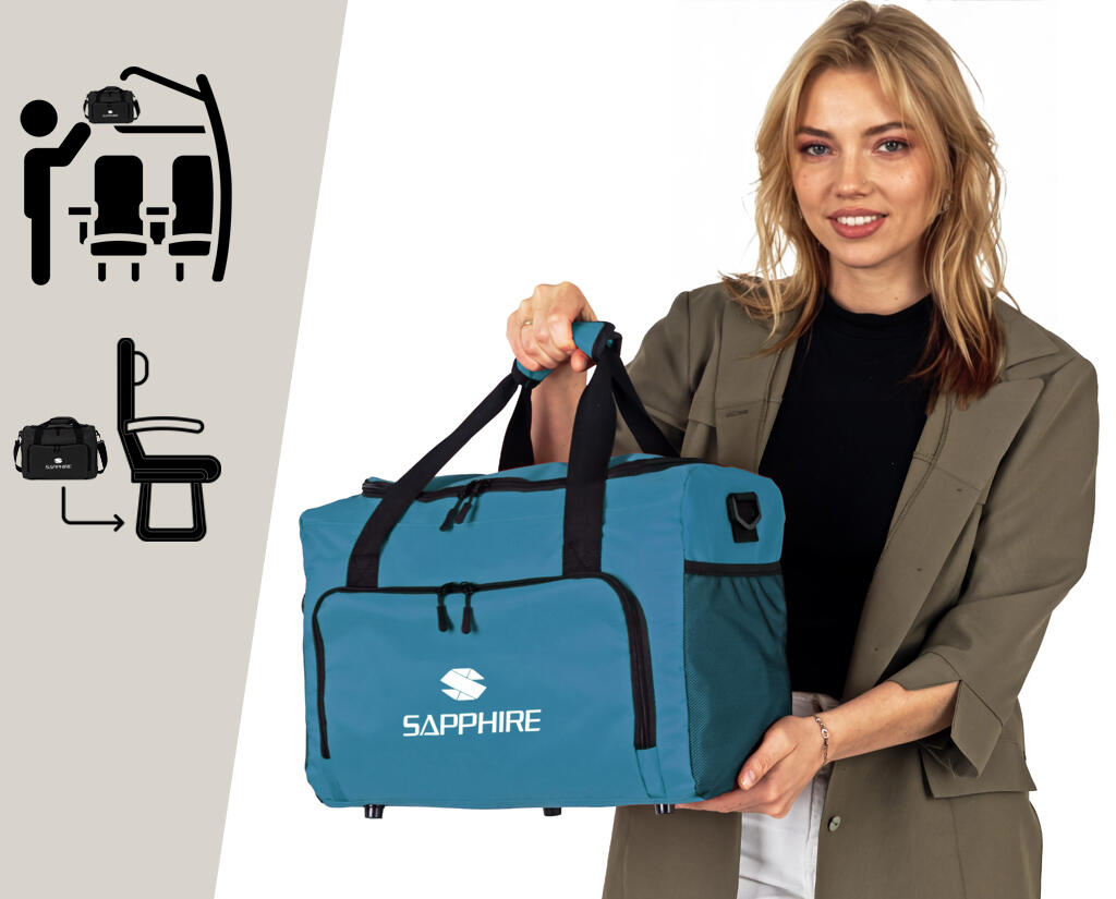 Torba sportowa podróżna turystyczna z paskiem Sapphire ST-170 24l 40x30x20cm 2/7