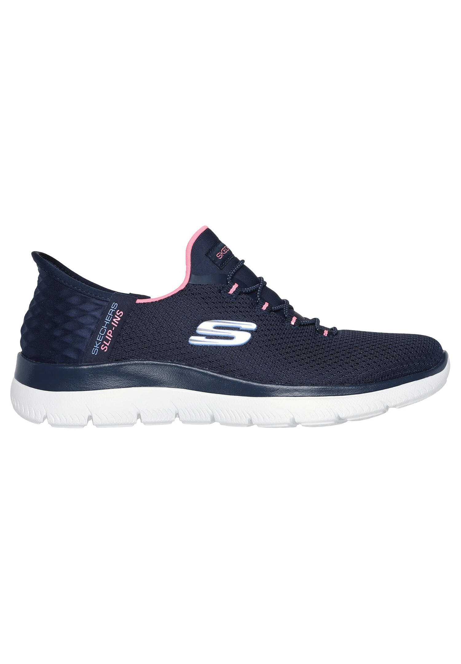 Baskets Femme Baskets Skechers SUMMITS-DIAMOND DREAM Bleu Bleu Skechers 2/7