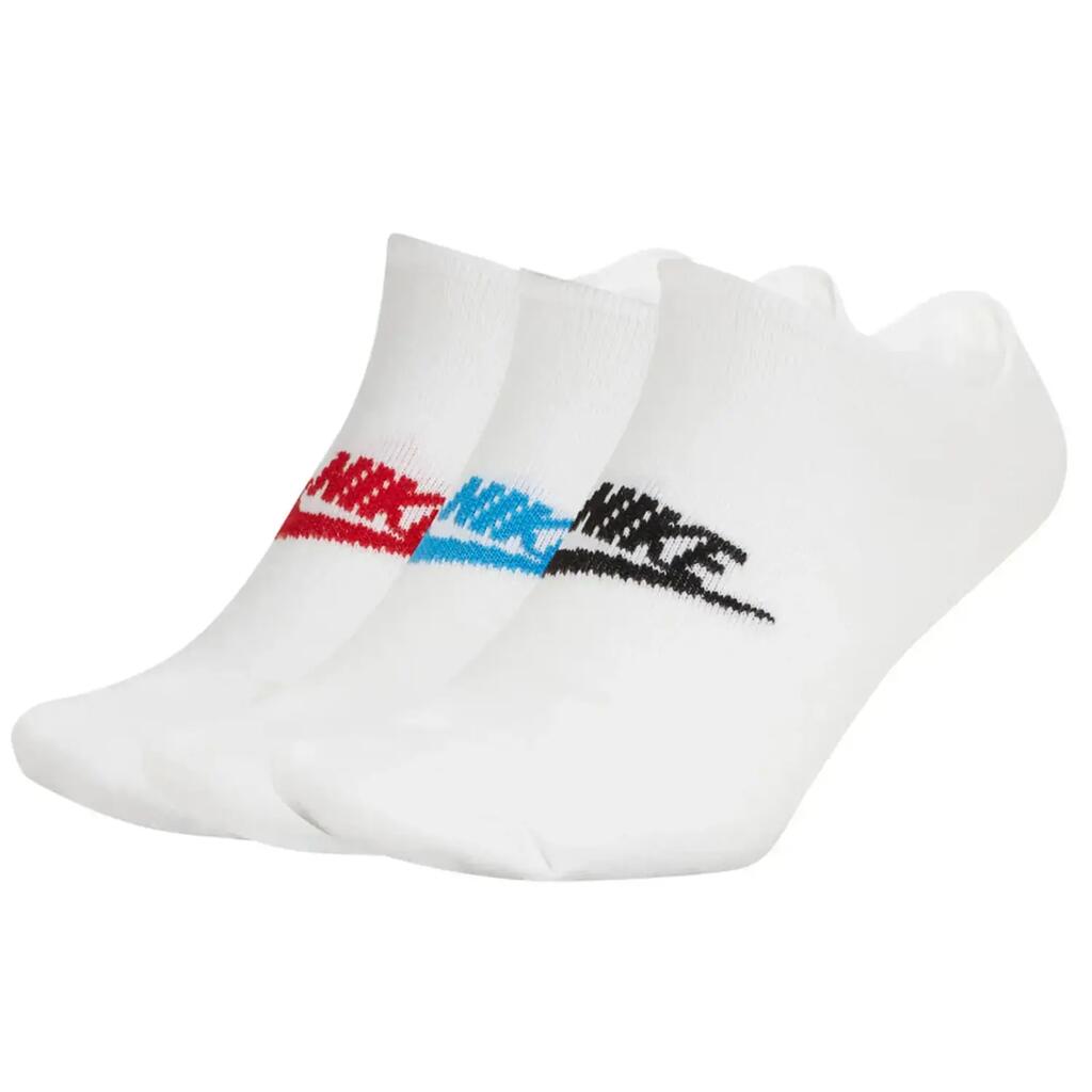 SOCKS Nike Sportswear Everyday Essential No-Show Socks 3, White, Unisex