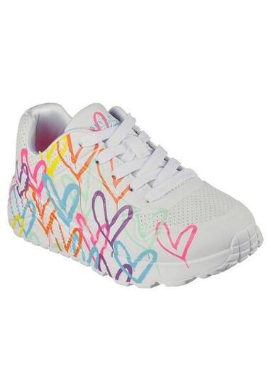 Baskets fille Skechers Uno Lite Spread The Love