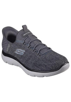 Skechers Sport Herren SUMMITS KEY PACE Sneakers Slip ins Vegan 232469 grau