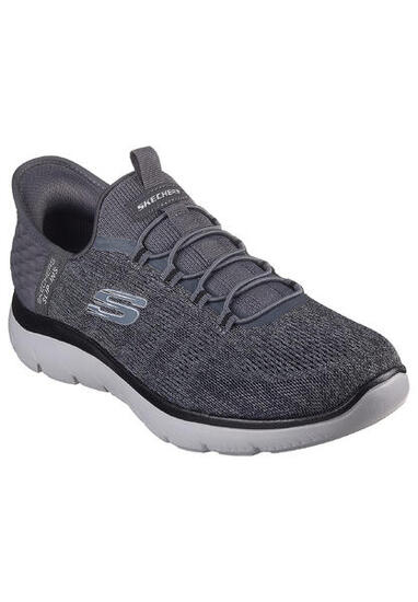 Skechers Sport Herren SUMMITS KEY PACE Sneakers Slip ins Vegan 232469 grau