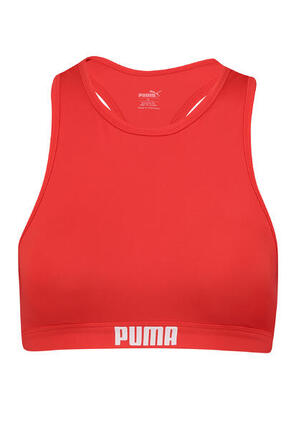 Haut à dos nageur pour femmes PUMA Swim Rouge