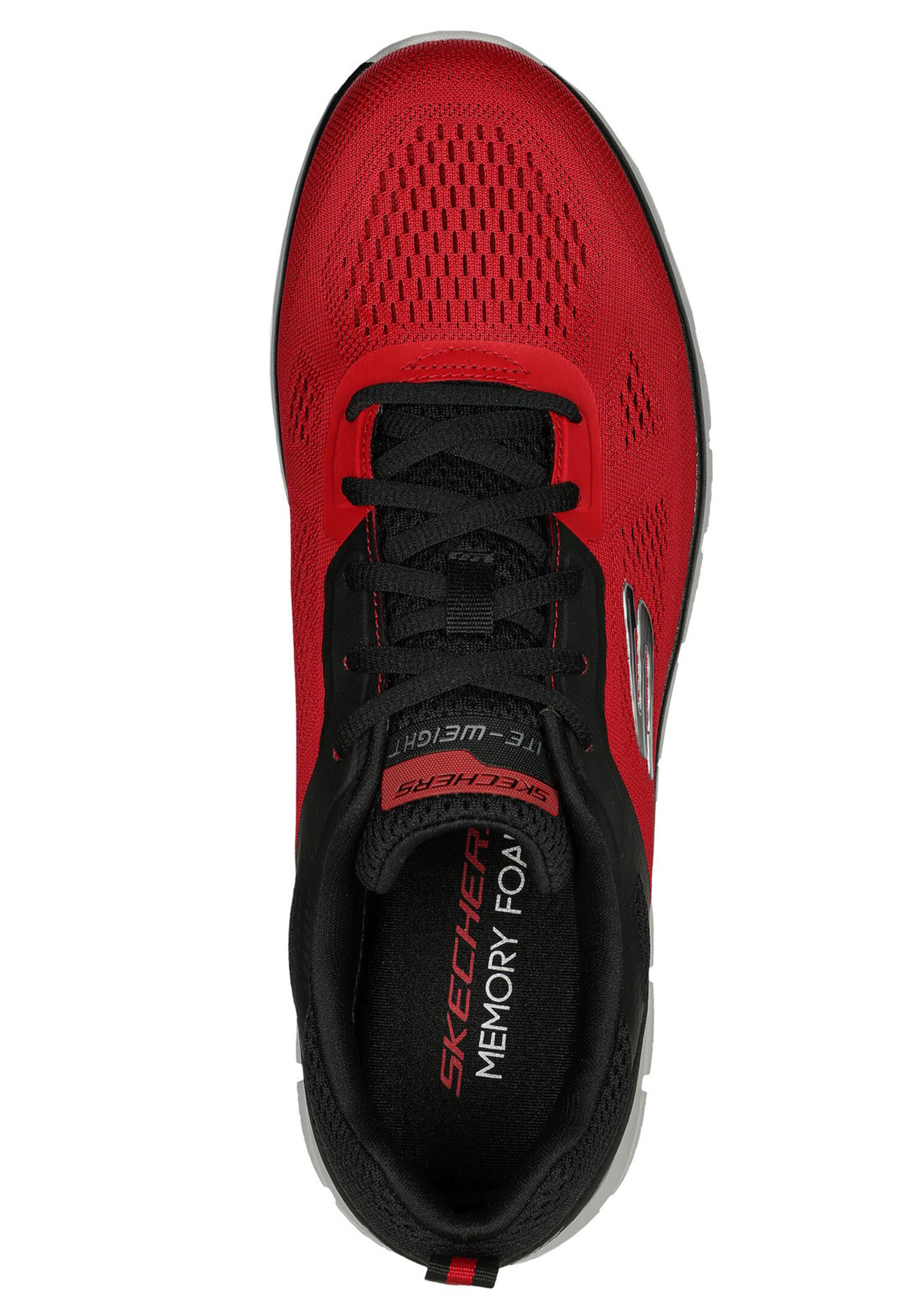 Skechers Sport Mens Track - Broader Sneakers Men Rot-Schwarz 232698 RDBK 3/5