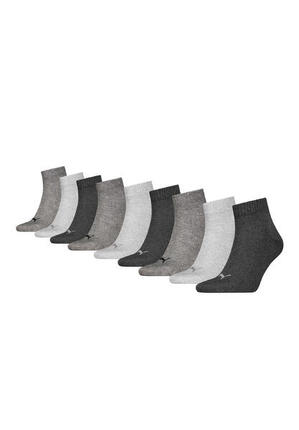 PUMA Unisex Quarter-Socken Damen Herren Füßlinge 9-er Pack