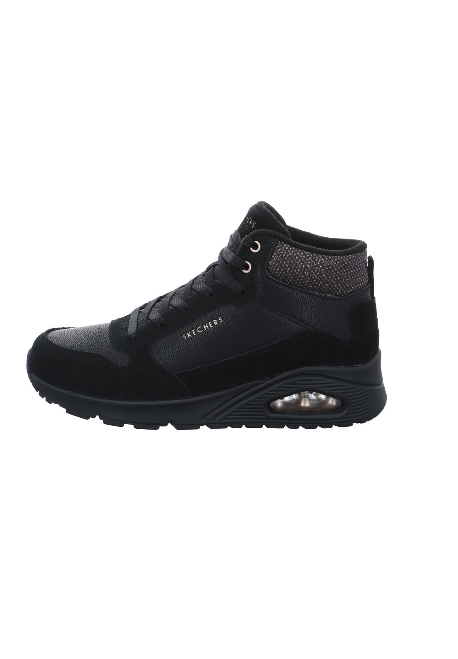 Bottes Skechers Uno - Stacre Shine, Noir, Unisexe 2/5