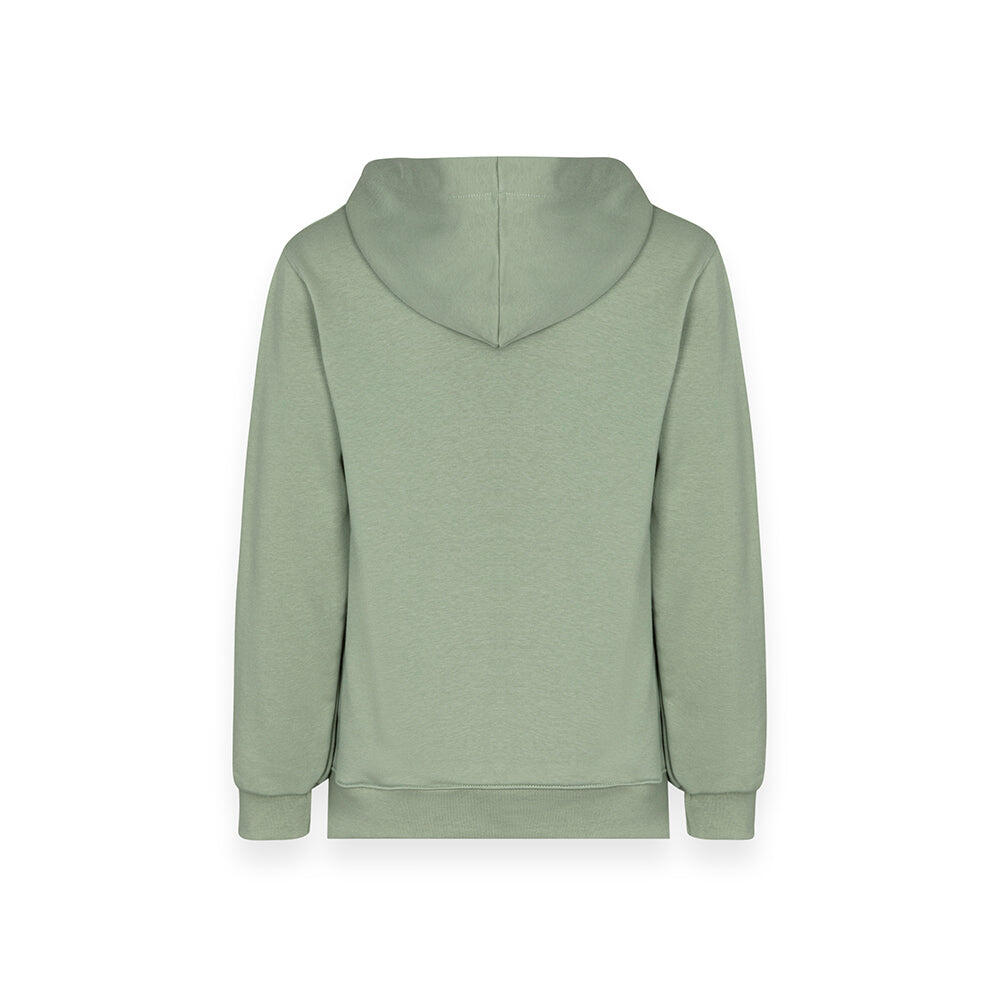 Hoodie da bambino urban comfort con cappuccio VERDE POLVERE 2/3