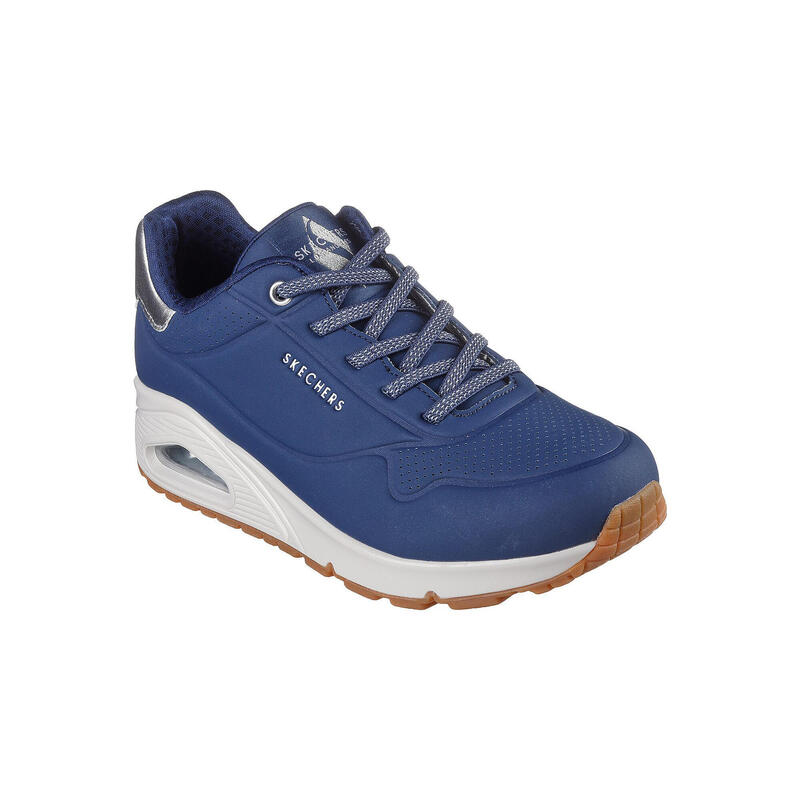 Pantofi Sport Skechers Model Shimmer Away Culoare Albastru