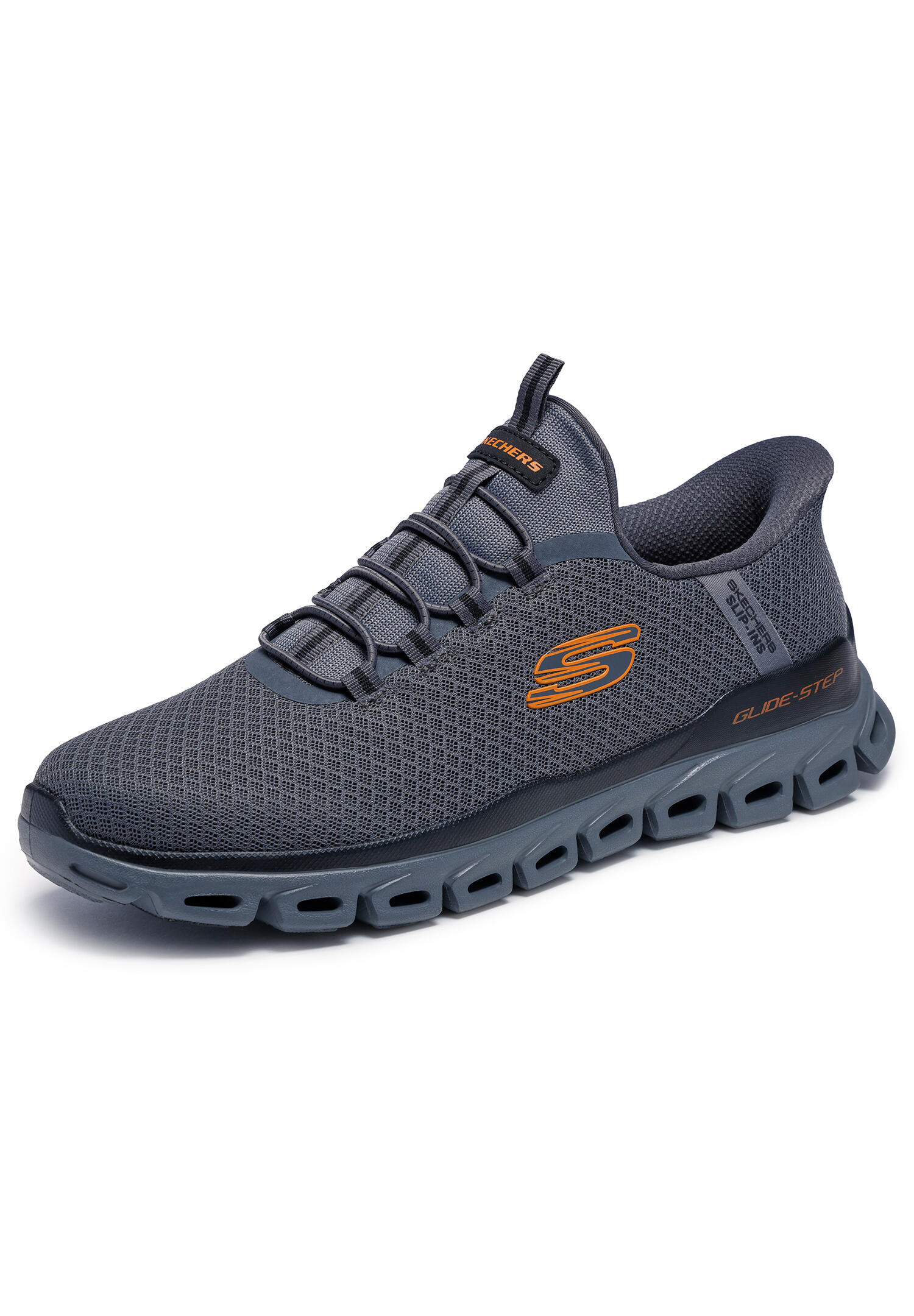 Baskets Homme Baskets Skechers 233010 Bleu Gris Skechers 2/7