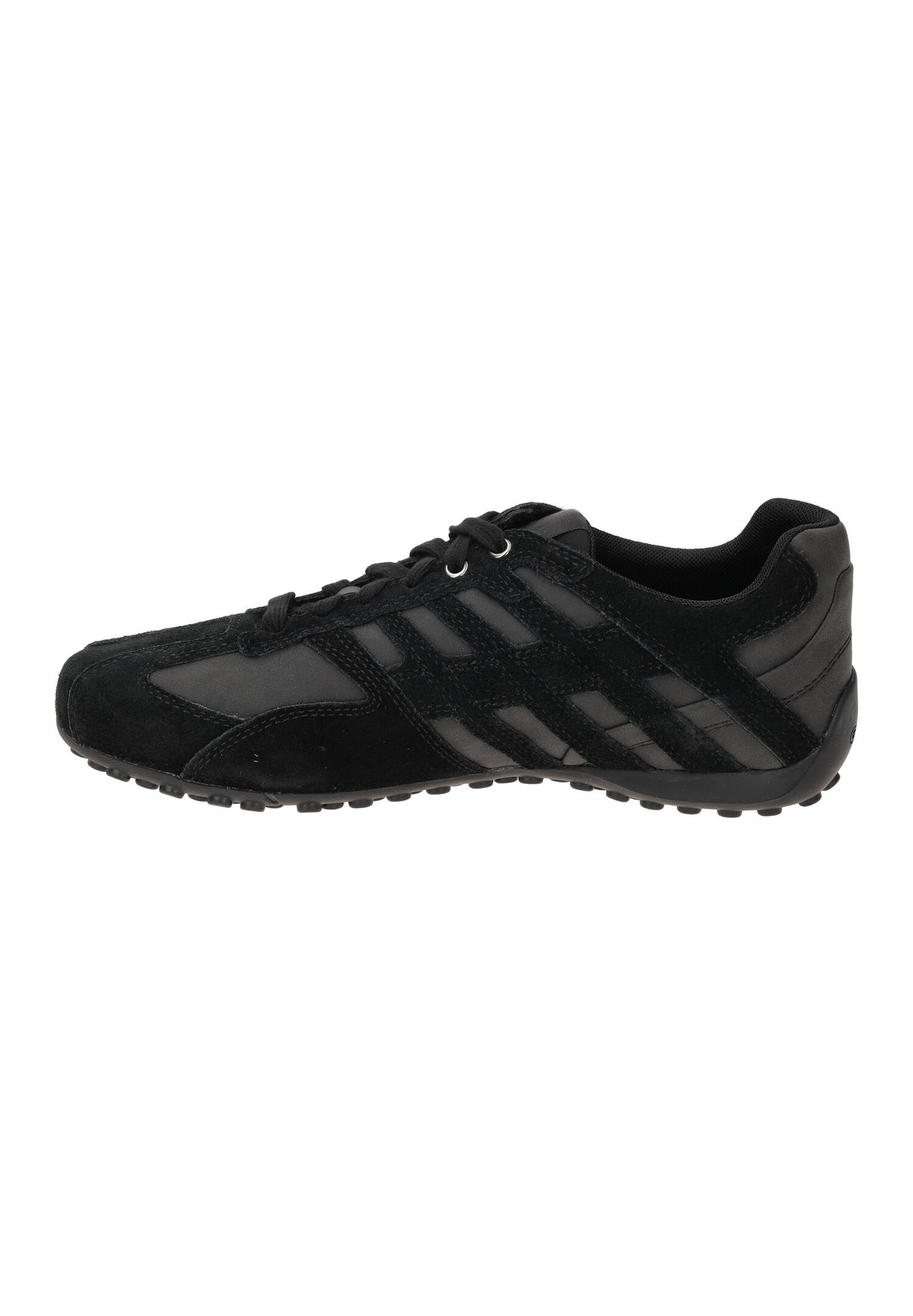 Geox UOMO SNAKE A -  Herren Leder Sneaker U4507 A 022EK schwarz 2/7