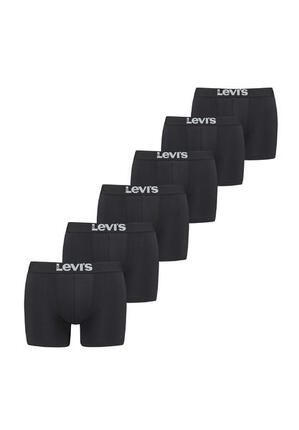 Boxer Hommes Pack de 6 Stretch-SOLID BASIC BOXER BRIEF ORG CO 6P ECOM