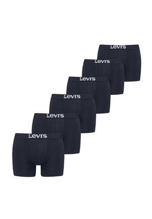 Boxer Hommes Pack de 6 Stretch-SOLID BASIC BOXER BRIEF ORG CO 6P ECOM