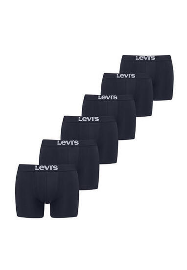 Boxer Hommes Pack de 6 Stretch-SOLID BASIC BOXER BRIEF ORG CO 6P ECOM