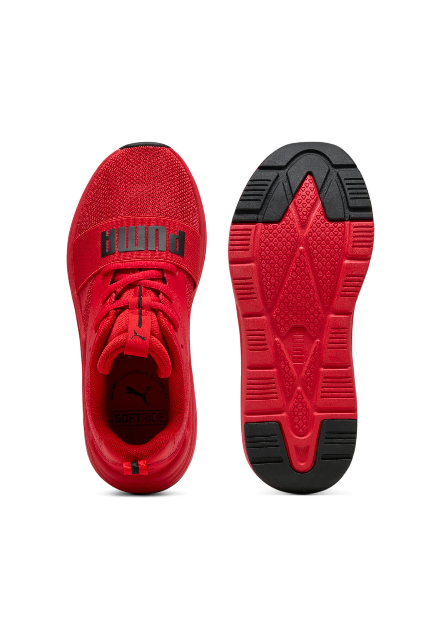 Scarpe Da Ginnastica Puma Modello Softride Wired 2 Jr Colore Rosso 3/7
