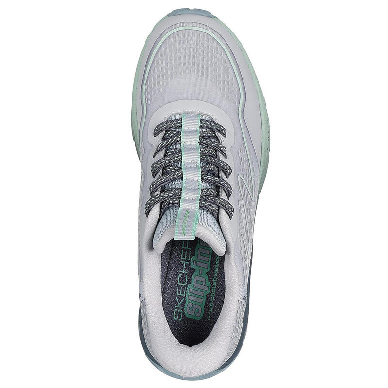Pantofi Sport Skechers Model Slip-ins Switch Back Culoare Gri