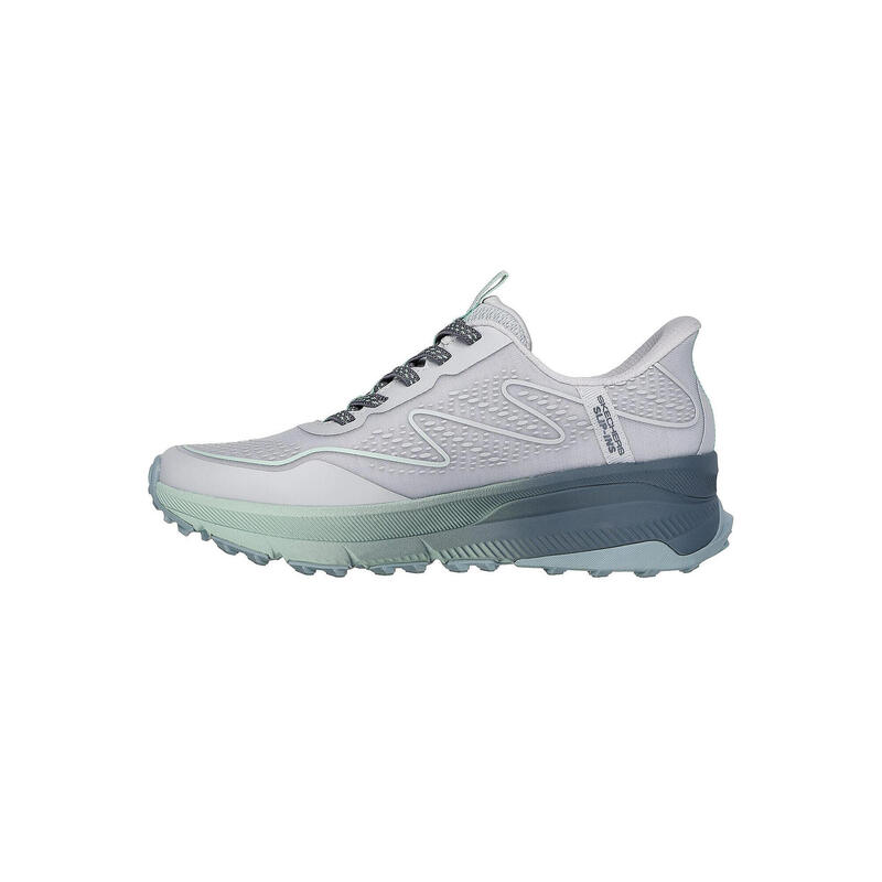 Pantofi Sport Skechers Model Slip-ins Switch Back Culoare Gri