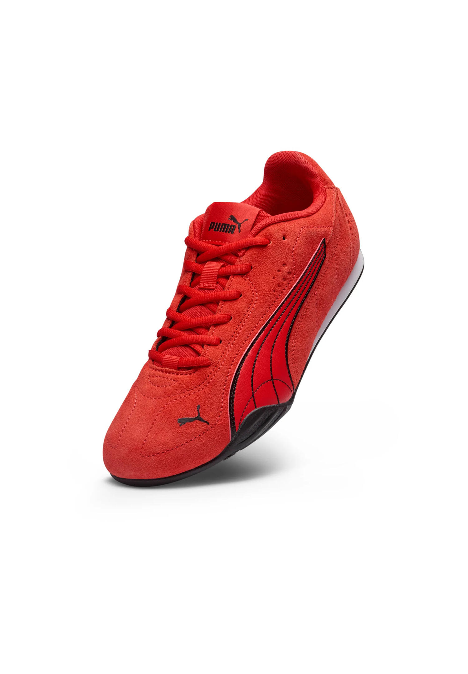 Puma CATCH SD Unisex Sneaker Sportschuhe Schuhe 402681 07 Red-Black 3/5