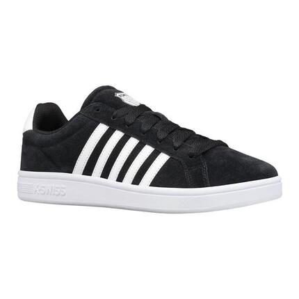 Buty sportowe K-Swiss Court Tiebreak SDE sneakersy zamszowe tenisówki czarne