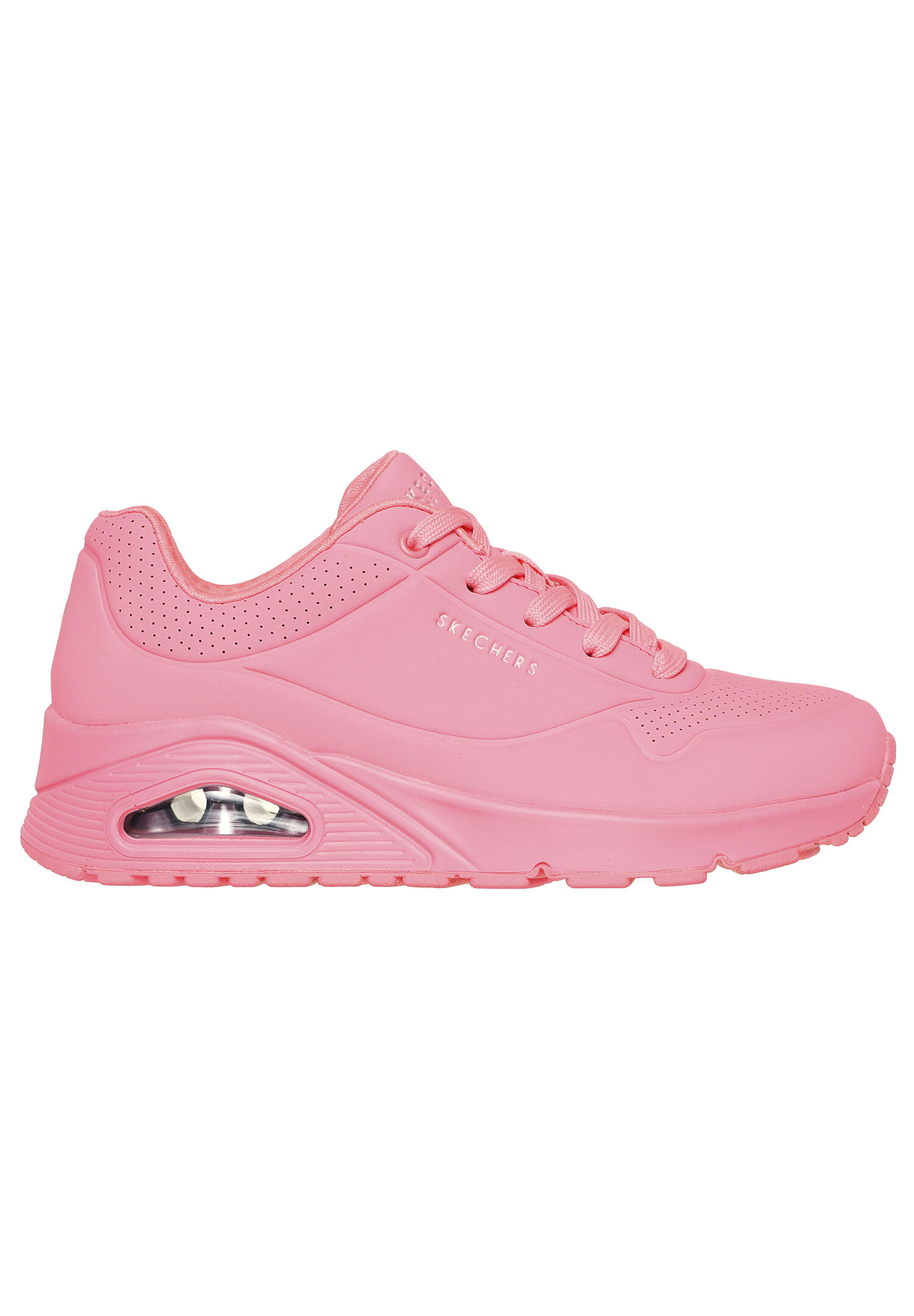 Baskets Femme Baskets Skechers UNO Rose Rose Skechers 2/6