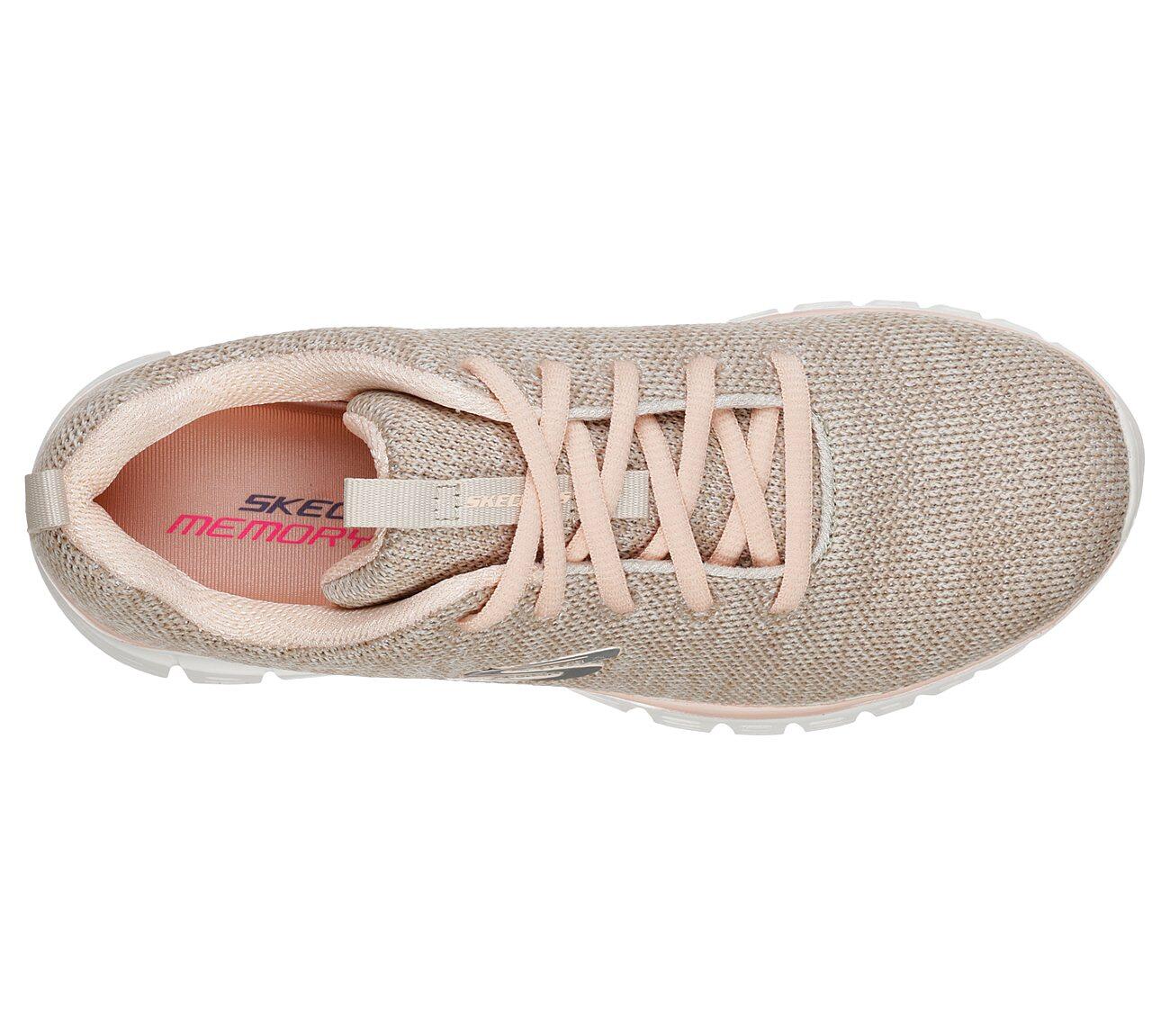 Zapatillas Deportivas Mujer Skechers Graceful-Twisted Fortune Beige 2/5