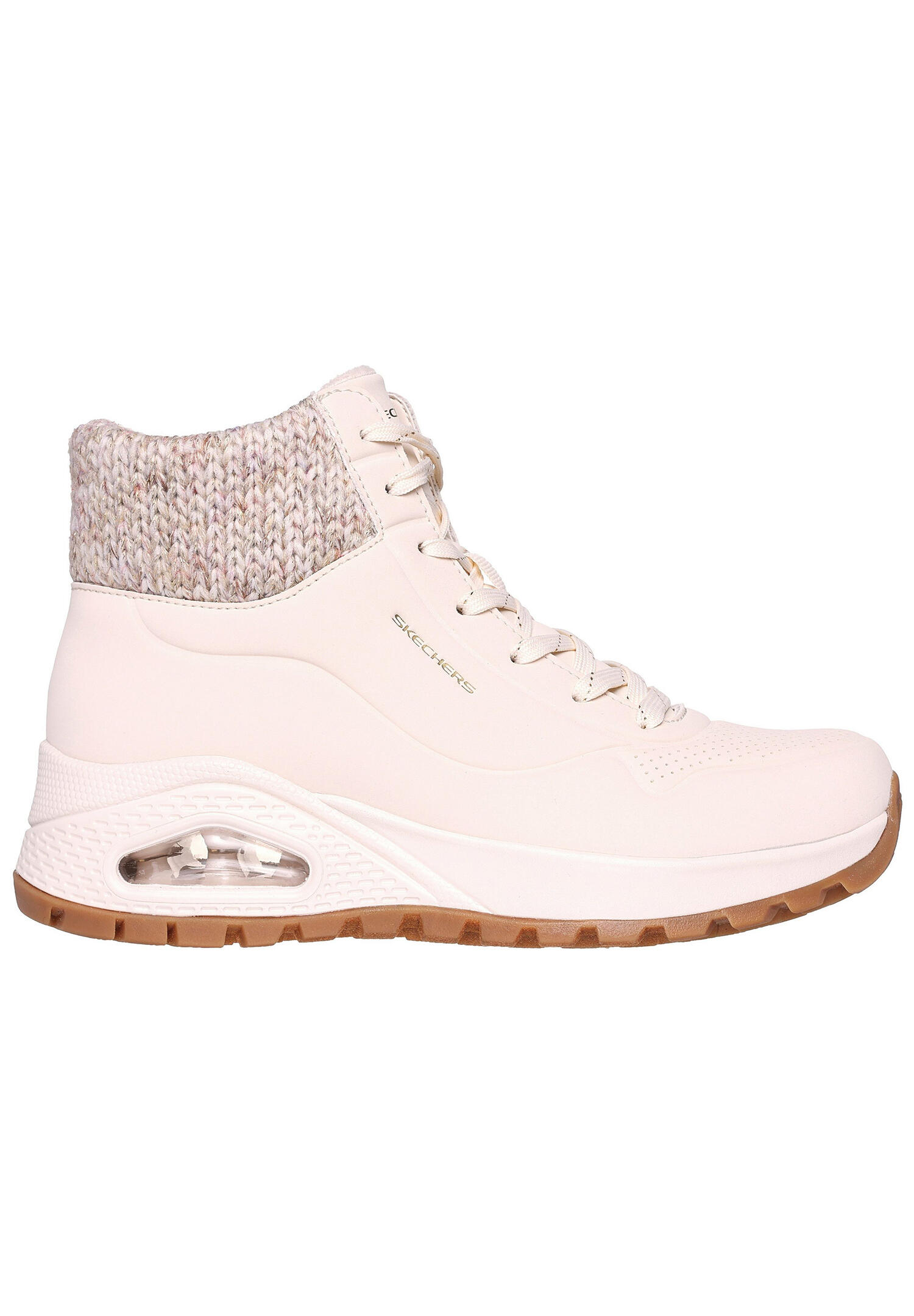 Skechers Damen UNO RUGGED Darling Daze Sneaker Winterstiefel 167988 NAT beige 5/7