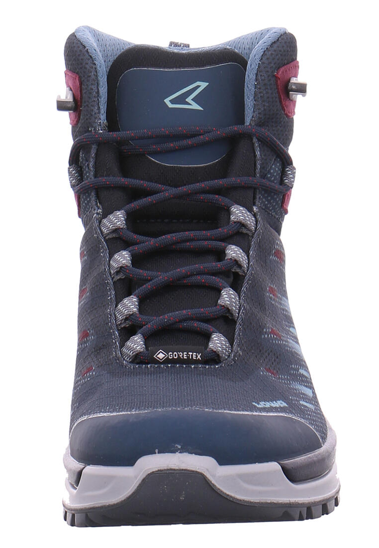 LOWA FERROX GTX MID Ws Damen Wanderstiefel Trekkingschuh Outdoor Goretex blau 7/7
