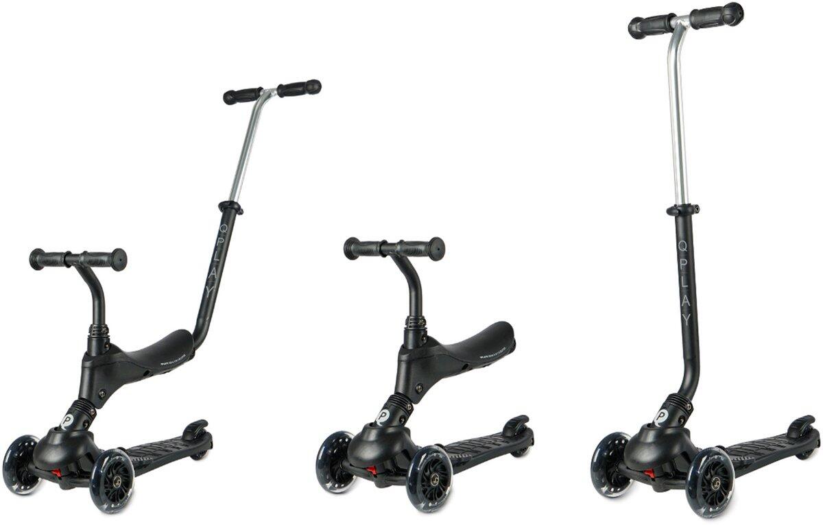 Qplay Sema Step - Monopattino Equilibrio 5-in-1 - Nero 3/7