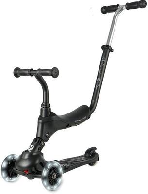 Qplay sema step - 5-in-1 balansscooter - zwart