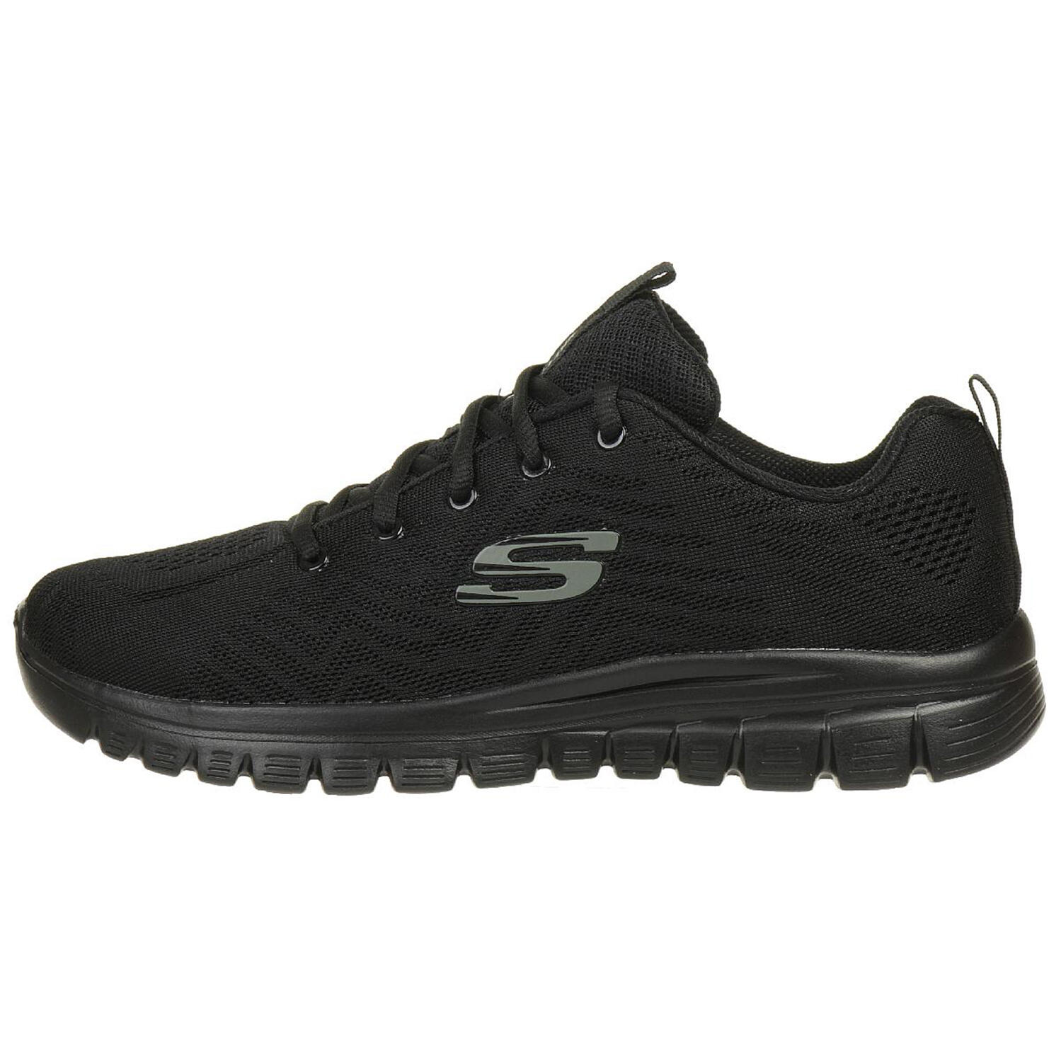 Baskets Skechers Get Connected, Noir, Femmes 3/7